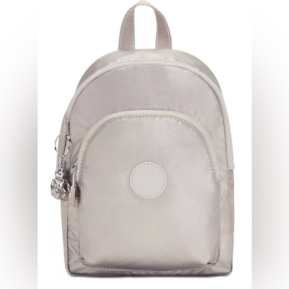 Kipling Curtis Compact Convertible Mini Backpack Crossbody Metallic NWT! $84